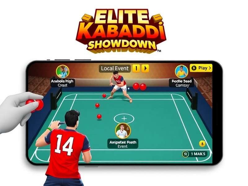 Elite Kabaddi Showdown Game Screenshot